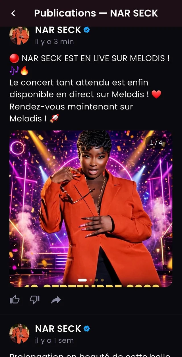 Ma médiathèque — application Melodis